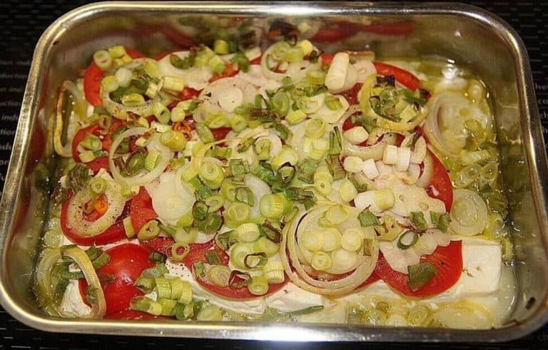 Titelbild für geschmackvoll -FETAPFANNE MIT KNOBLAUCH VOM GRILL