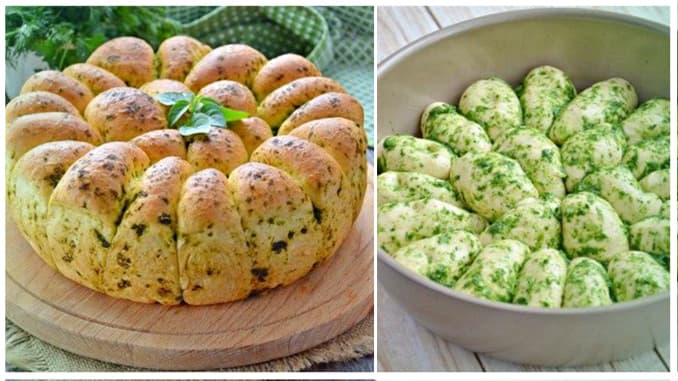 Titelbild für geschmackvoll – Einfache selbstgebackenes-knoblauchbrot