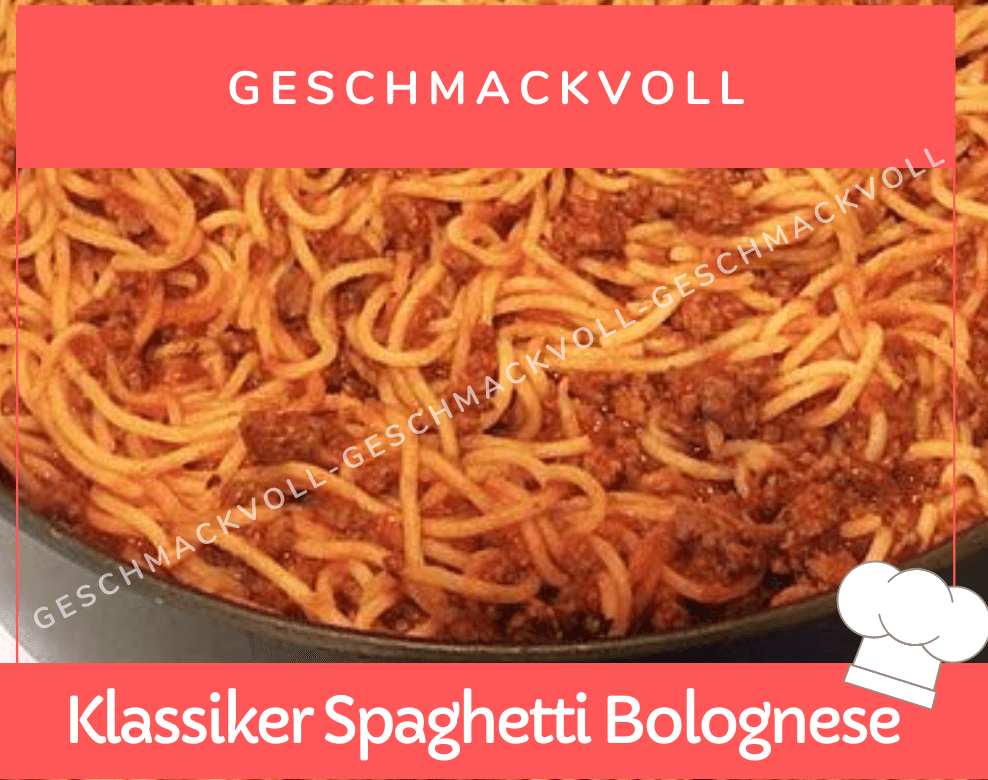 Titelbild für geschmackvoll – Klassiker Spaghetti Bolognese