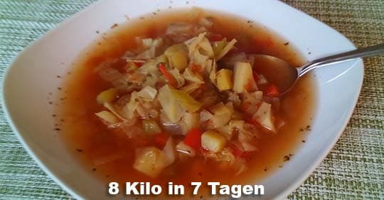 Titelbild für Krautsuppe zum Abnehmen (8 Kilo in 7 Tagen)