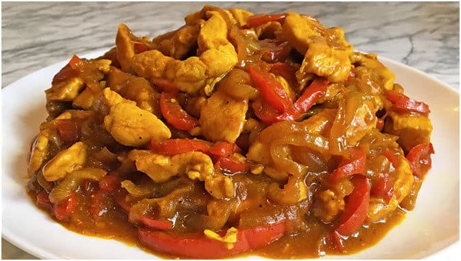 Titelbild für geschmackvoll – Perfektes Feierabend-Essen Schnelles Hähnchen-Paprika-Gemüse