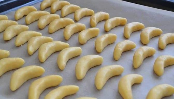 Titelbild für Puddingkipferl – innerhalb von 20 Minuten fertig