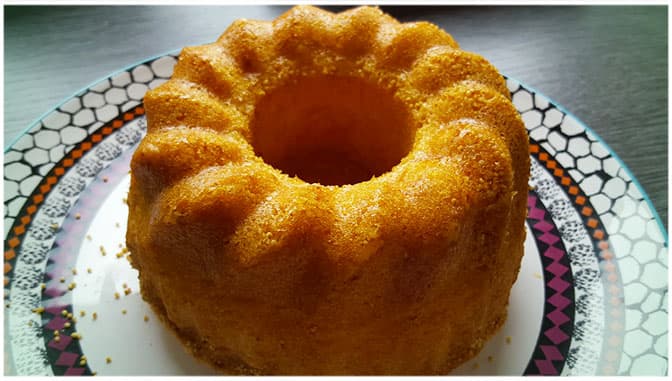 Titelbild für Puddingkuchen – Kuchen ohne Mehl