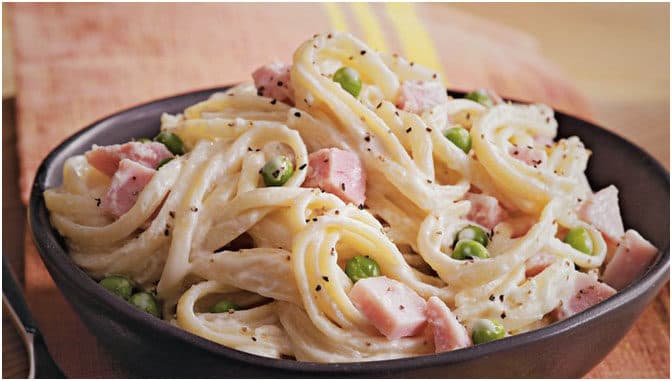 Titelbild für Schinkennudeln nach Art meiner Mama