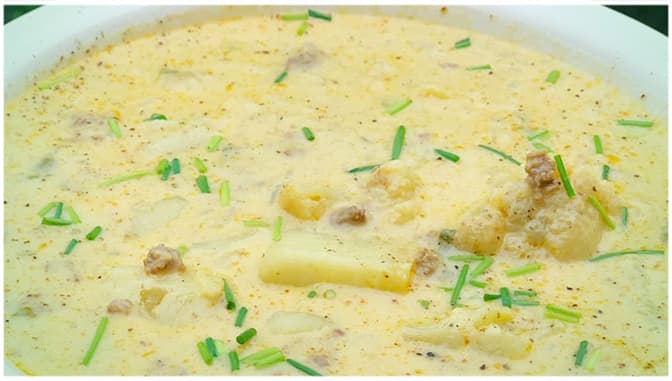 Titelbild für Blumenkohl Hack Kartoffel Eintopf