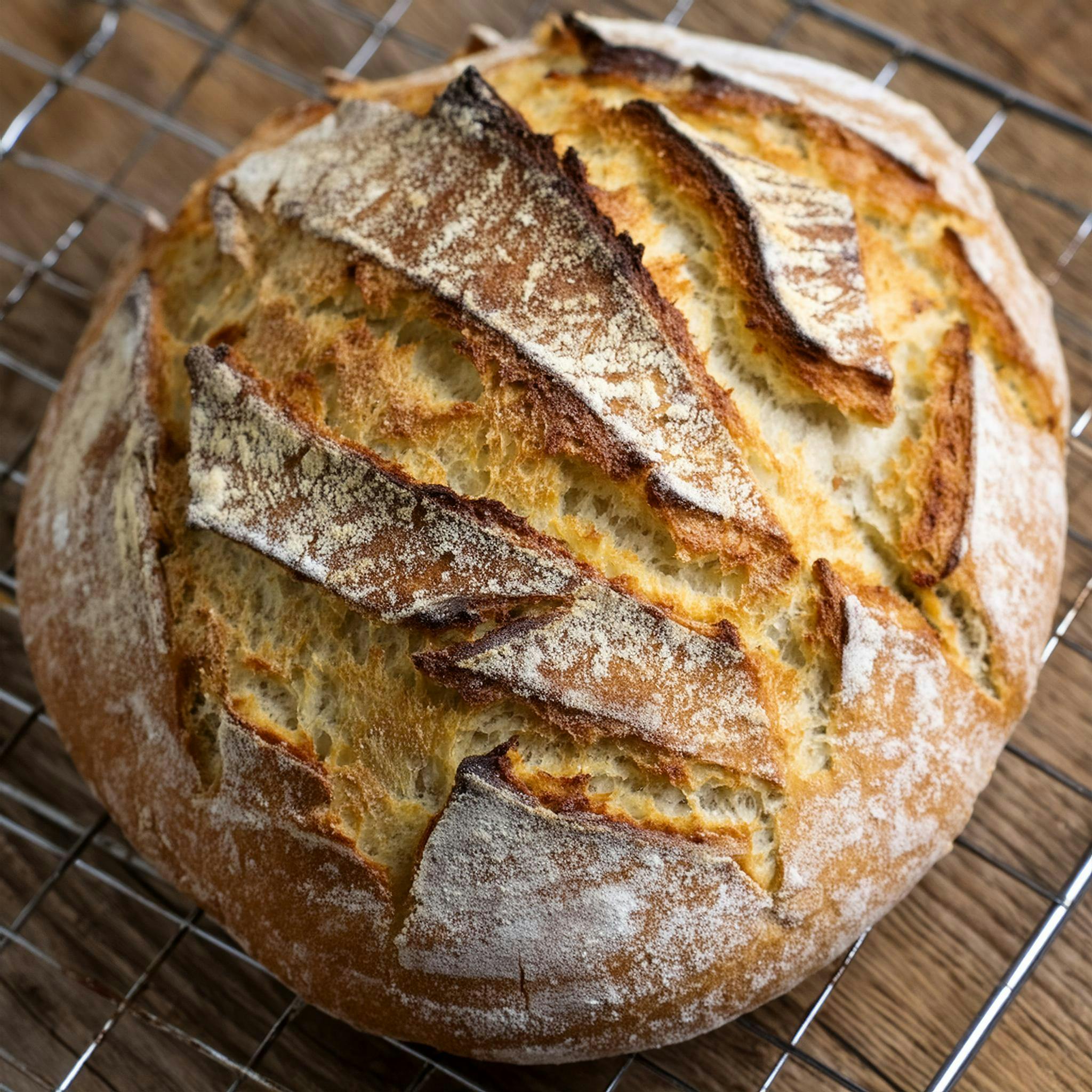 Titelbild für Einfaches Brot ohne Kneten